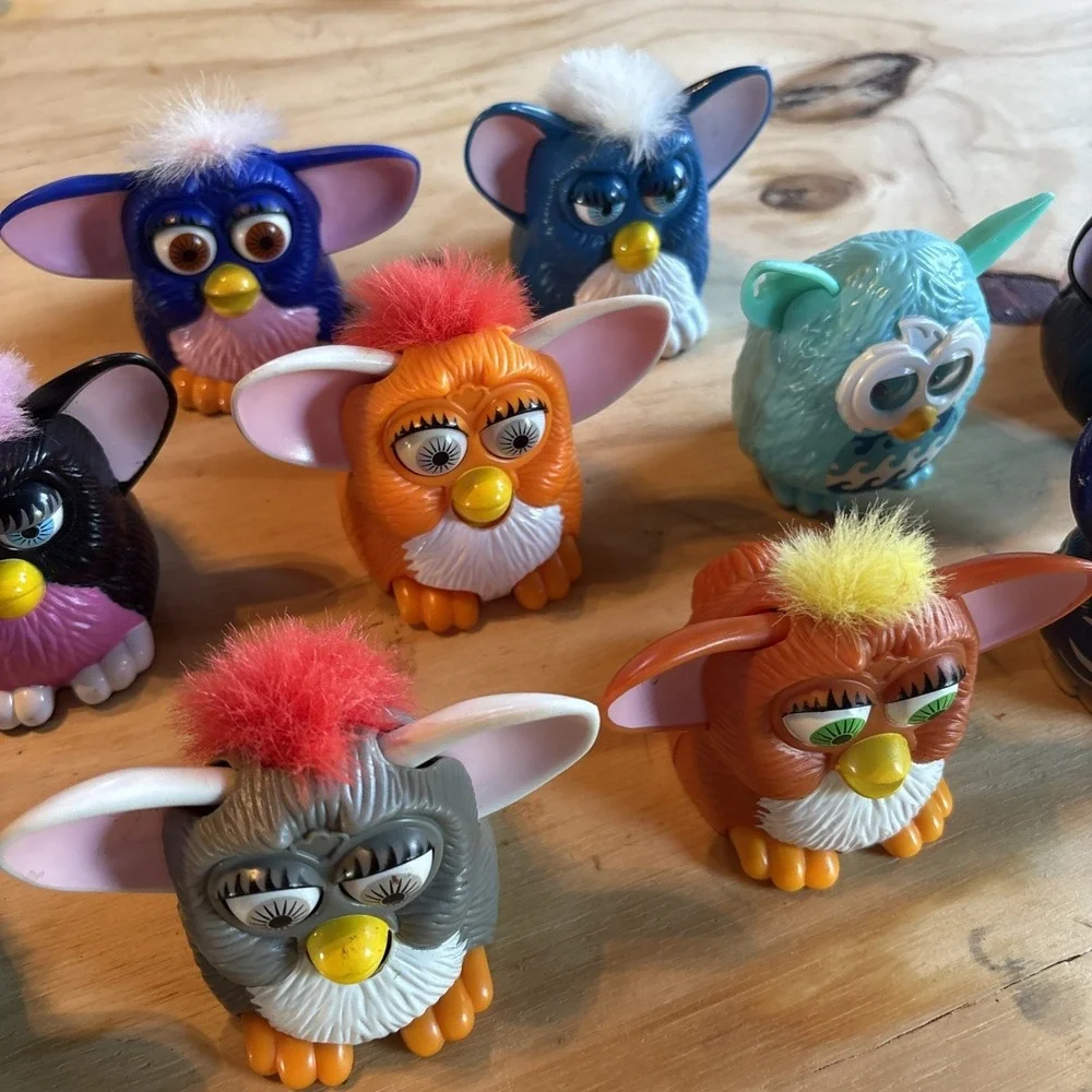 Furby McDonald's‎ Happy Meal Toys Collectible Figurines Lot of 12 Vintage 1998